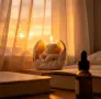 3D свит спящ ангел голяма крило силиконов молд форма свещи гипс сапун смола фондан декорация торта , снимка 3