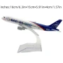 Новият Руски самолет MC-21-300 - мащаб 1:400 на Plane Diecast Aircraft моделът е нов в кутия, снимка 6