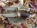 Ловни Ножове-2 броя+Подарък-Тактически колан, снимка 1 - Ножове - 42690053