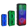 Безжична RGB тонколона – 2×8″ говорителя, Bluetooth, 1200 W, батерия 3000 mAh, снимка 8