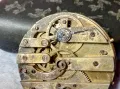 МЕХАНИЗЪМ от РЯДЪК СТАР КОЛЕКЦИОНЕРСКИ ШВЕЙЦАРСКИ ДЖОБЕН ЧАСОВНИК с РИМСКИ ЦИФЕРБЛАТ 49639, снимка 6
