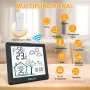 Bluetooth и Wifi  метеорологична станция  с външен сензор LEVIPE, снимка 5