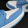 Nike Air Jordan 1 Low UNC Нови Обувки Маратонки Размер 40 Сини Shoes Sneakers Blue Sky, снимка 6