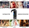 Нова Преносима USB акумулаторна електрическа аераторна декантера дозиране за вино, снимка 8