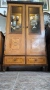 Антикварна витрина с интарзия, снимка 9