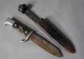 Стар нож бранник с кания щик кама острие, снимка 2