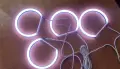 Cotton Led ангелски очи за е36/46, снимка 1