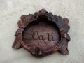 Bali-красив пепелник от дърво от бали/Bali, снимка 3