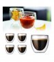 2963 Чаша от двустенно стъкло за топли, студени напитки и кафе, снимка 1 - Чаши - 34264761