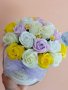 Букет със двайсет и една сапунени рози 💐, снимка 1 - Подаръци за жени - 40295425