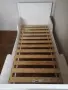 Детско дървено легло IKEA с матрак и подматрачна рамка (70x160 cm), снимка 9