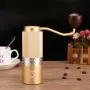 Златиста ръчна кафемелачка Barista Space Premium Hand Grinder., снимка 1