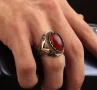 Стилен мъжки пръстен , снимка 1