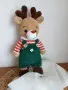 Плетено на една кука коледно еленче, снимка 1