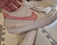 Nike Air Force Shadow White Phantom pink дамско номер 40.5, снимка 12