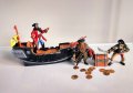 „Карибски пирати“ , екшън фигури на капитан Джак Спароу , пирати и кораб. 