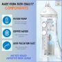 Нов воден душ флосер Безжичен ирригатор за зъби 300ml, 4 режима, 4 накрайника, снимка 6