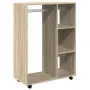 vidaXL Гардероб, дъб сонома, 80x40x110 см, инженерно дърво（SKU: 808516）, снимка 1