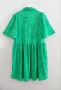 Рокля в зелено ellos, снимка 4