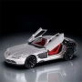 Метални коли Mercedes SLR McLaren – 1:24, светлини, звук, отваряеми елементи, снимка 1