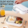 Електрическа кутия за храна Electric lunch box DFH-C21 1.5л 40W Уред за бързо затопляне на храна, снимка 2