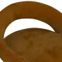 vidaXL Бар табуретки, 2 бр, кафяви, кадифе, снимка 8