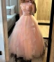 Розова бална рокля, снимка 1