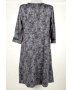 Тъмносива клоширана рокля Vito Fashion EU 46, снимка 4