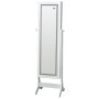 Тоалетка-гардероб с LED осветление и огледало, снимка 1 - Тоалетки - 41625601