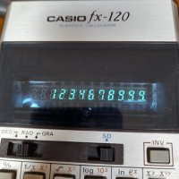 Стар калкулатор Casio FX 120, снимка 8 - Други ценни предмети - 42273236