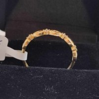 Нов-Златен пръстен-1.21гр/14кр, снимка 4 - Пръстени - 44141822