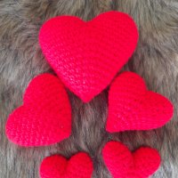 Продавам плетени сърца, снимка 6 - Декорация за дома - 35616125