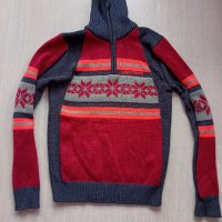 Красив и топъл, вълнен, дамски пуловер Kari Traa, размер S-M, снимка 1 - Блузи с дълъг ръкав и пуловери - 35786041