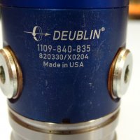 Ротационен съединител DEUBLIN 1109 -840 -835 , G 1/4", снимка 4 - Резервни части за машини - 35876190