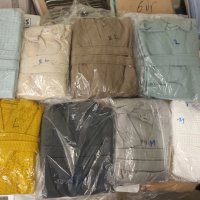Вафлени памучни халати от S do 3 XXL, снимка 1 - Хавлиени кърпи - 39233434