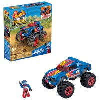 Конструктор MEGA Hot Wheels - Race Ace Monster Truck - 69 части, снимка 1 - Конструктори - 40830506