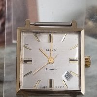 Винтидж съветски квадратен часовник Slava 21 Jewels , снимка 1 - Мъжки - 41425318