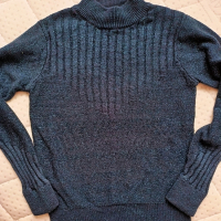Тъмно син пуловер , снимка 12 - Блузи с дълъг ръкав и пуловери - 44398667