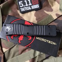 автоматичен нож мега здрав Tactical Microtech за оцеляване самозащита, снимка 5 - Ножове - 42118058