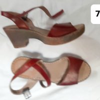 Различни Дамски сандали естествена кожа на платформа 38 номер, снимка 6 - Сандали - 41522140