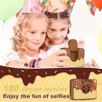 Нова Детска цифрова камера за селфита 20 MP HD 1080P Фотокамера Фотоапарат деца Подарък, снимка 8 - Фотоапарати - 41848155