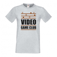 Мъжка тениска Video Game Club, снимка 4 - Тениски - 36196048