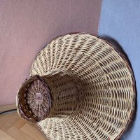 Плетен полилей, снимка 3 - Лампи за таван - 44447183