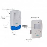 Безжична аларма с датчик за движение 220V звънец, снимка 3 - Други стоки за дома - 35818890