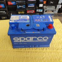 Акумулатор с ГАРАНЦИЯ Sparco 72ah, снимка 2 - Части - 35891342