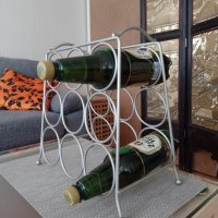 метална поставка за вино ( за бутилки ) от Холандия, снимка 1 - Други стоки за дома - 39105961