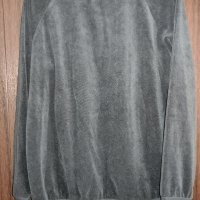 Плюшена черна блуза с паети и надпис LOVE размер XL, снимка 4 - Блузи с дълъг ръкав и пуловери - 34489858