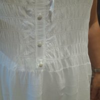 Дълга бяла рокля , снимка 4 - Рокли - 41431718