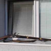 Кремъчна пушка 19век Македония, снимка 1 - Антикварни и старинни предмети - 35862261