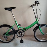 Сгъваем велосипед Confiture 20" (зелен), снимка 1 - Велосипеди - 39959069